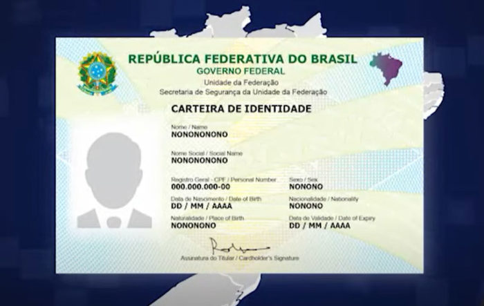 A nova carteira de identidade nacional (CNI) começará a ser emitida inicialmente no Rio Grande do Sul