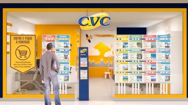 CVC fixa ação em R$ 7,70 e oferta de ações movimenta R$ 402,8 milhões