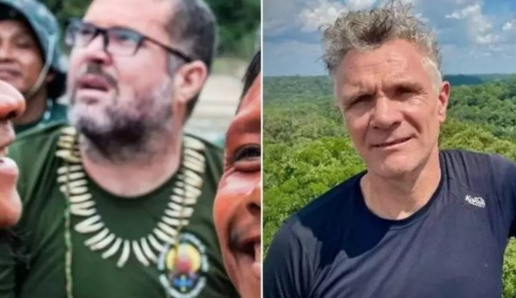 Bruno Pereira e Dom Phillips estão desaparecidos desde o último domingo (5)