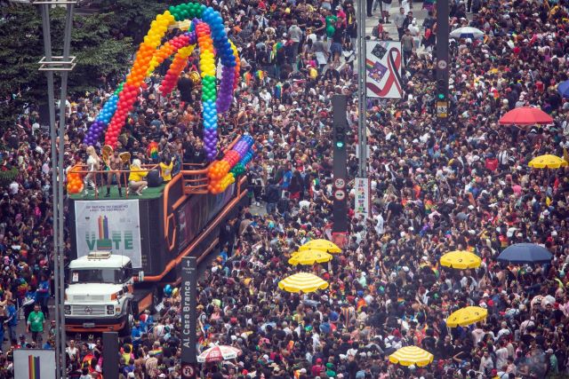 Parada Gay em São Paulo