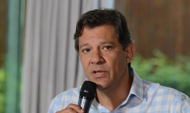 Fernando Haddad lidera a disputa pelo governo de São Paulo