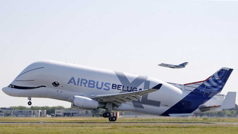 Avião Beluga da Airbus pousa no Brasil neste domingo; veja fotos - ISTOÉ  DINHEIRO