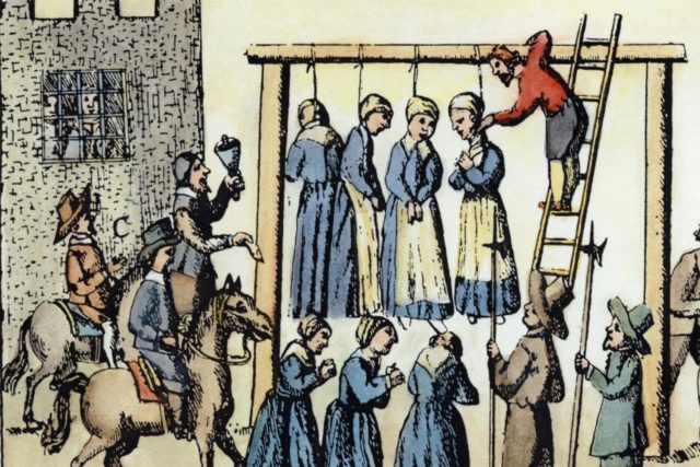 Elizabeth nunca foi executada, mas também não foi oficialmente perdoada como outros acusados ​​injustamente de bruxaria.
