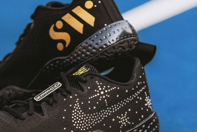 Calçado foi desenvolvido pela Nike em parceria com a joalheria de Serena