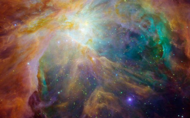A Nebulosa de Órion é um berçário estelar