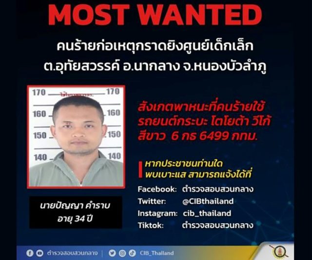 Homem ataca creche na Tailândia e mata 32, incluindo 23 crianças