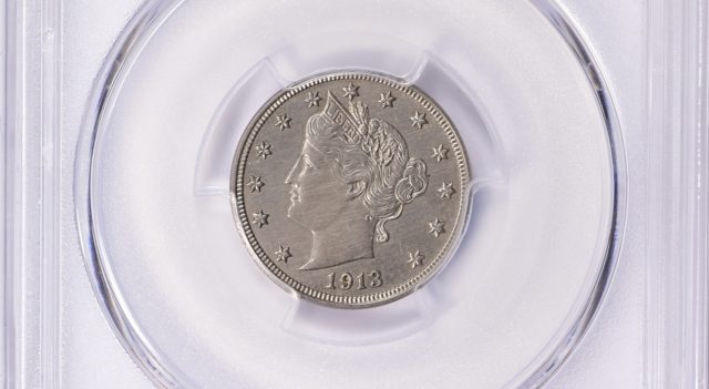 Apenas cinco exemplares da Liberty Head Nickel de 1913 são conhecidos