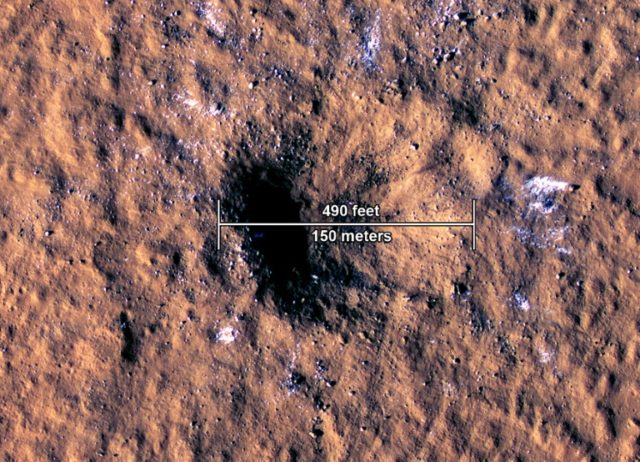 Nasa cratera