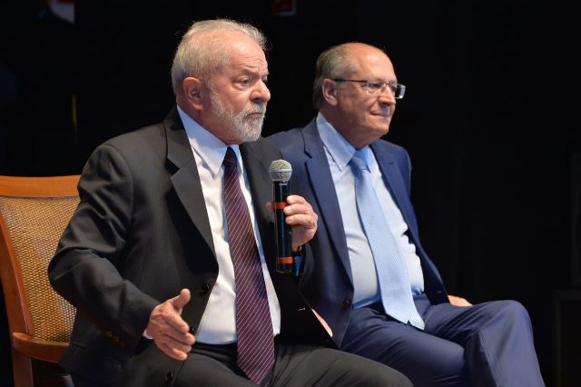 Lula com Alckmin