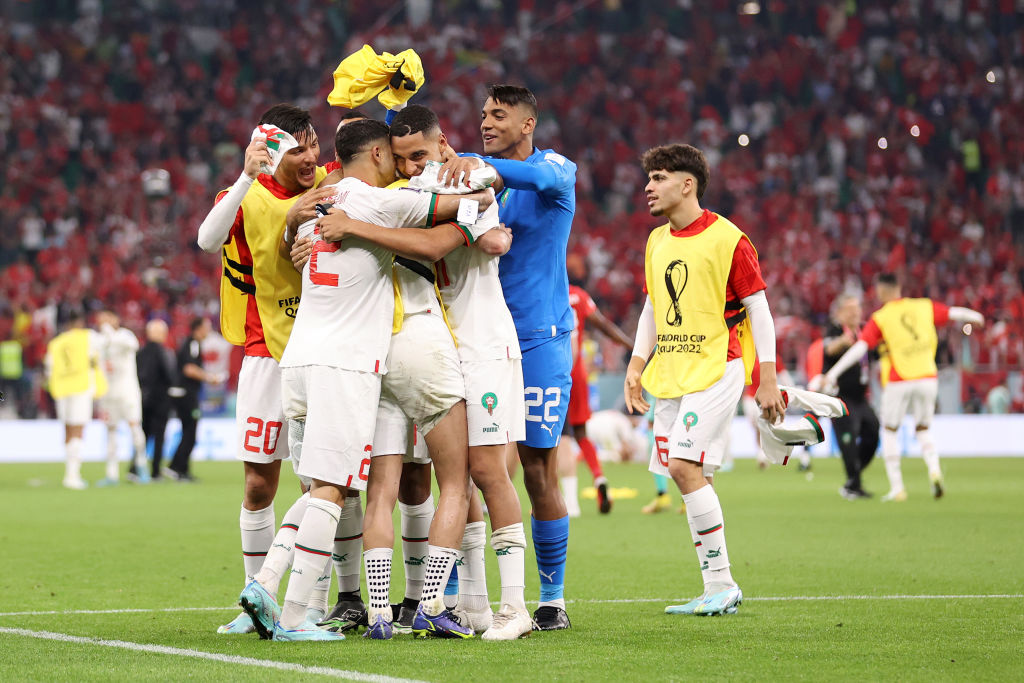 Seleção do Marrocos terminou a primeira fase da Copa do Catar invicta, com um empate e duas vitórias