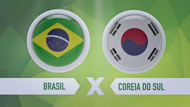 Assista ao vivo Brasil x Coreia do Sul: online e de graça