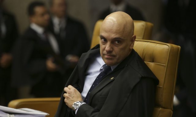 Alexandre de Moraes foi criticado pelo jornalista Glenn Greenwald