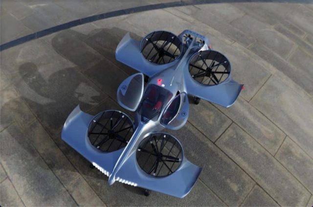 Este é o primeiro carro de corrida voador e sua velocidade é