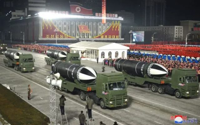 No ano passado, a Coreia do Norte testou mais mísseis do que em qualquer outro momento de sua história, incluindo um míssil balístico intercontinental