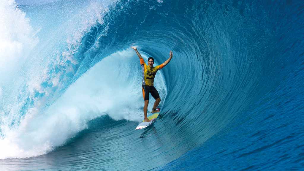 Gabriel Medina tem três títulos mundiais. É um dos integrantes da ‘Brazilian Storm’, apelido dado à geração de brasileiros que tem encantado o mundo do surfe (Crédito: Divulgação)