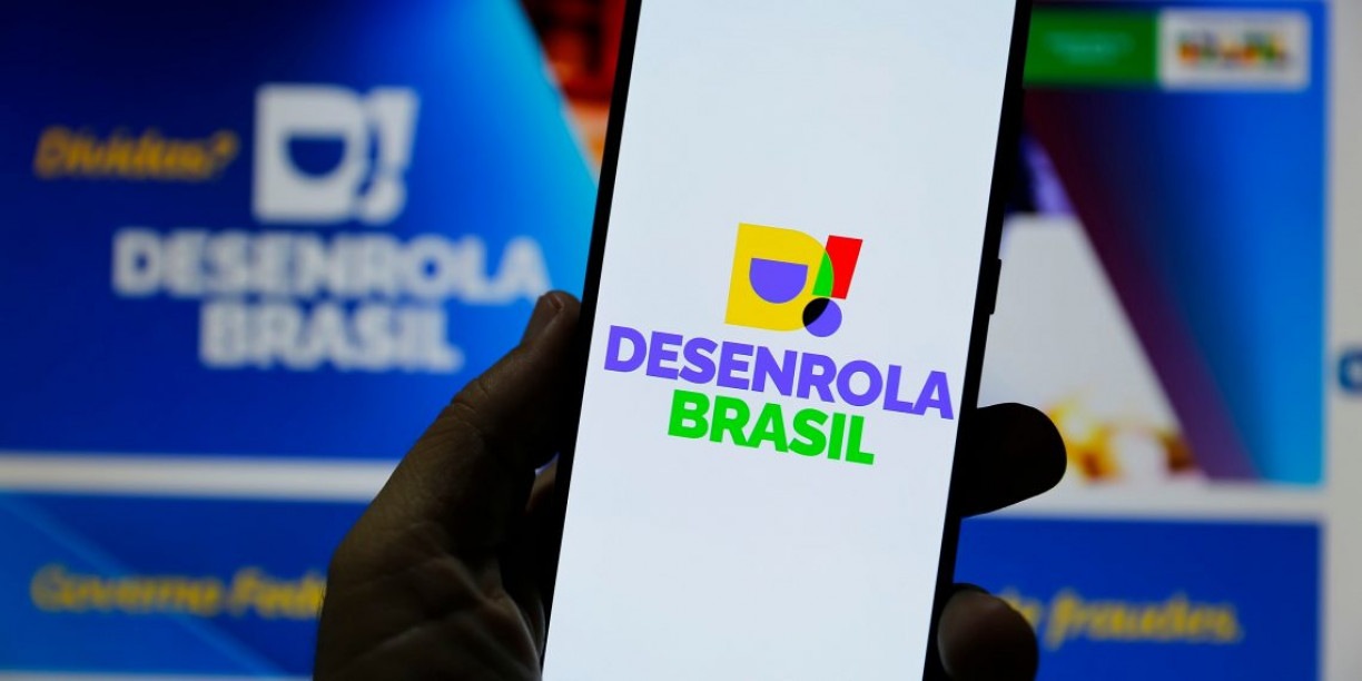 Logo do programa Desenrola Brasil.
