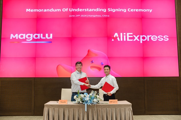 Magalu e Aliexpress, do grupo Alibaba, anunciam acordo estratégico inédito para venda em seus marketplaces
