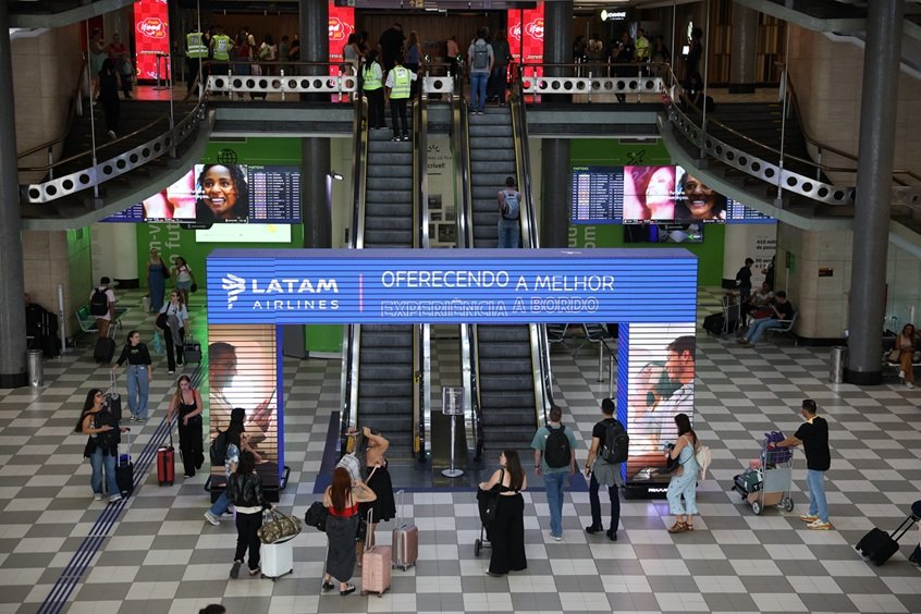 São Paulo (SP), 05/03/2025 - Movimentação de passageiros no Aeroporto de Congonhas, em Campo Belo, zona sul da capital. Foto: Rovena Rosa/Agência Brasil