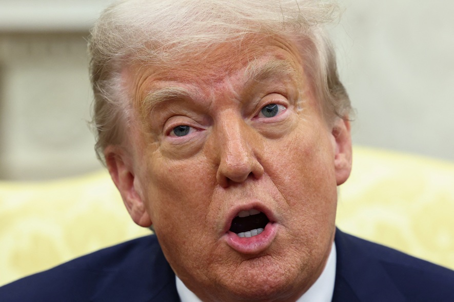 O presidente dos Estados Unidos, Donald Trump.