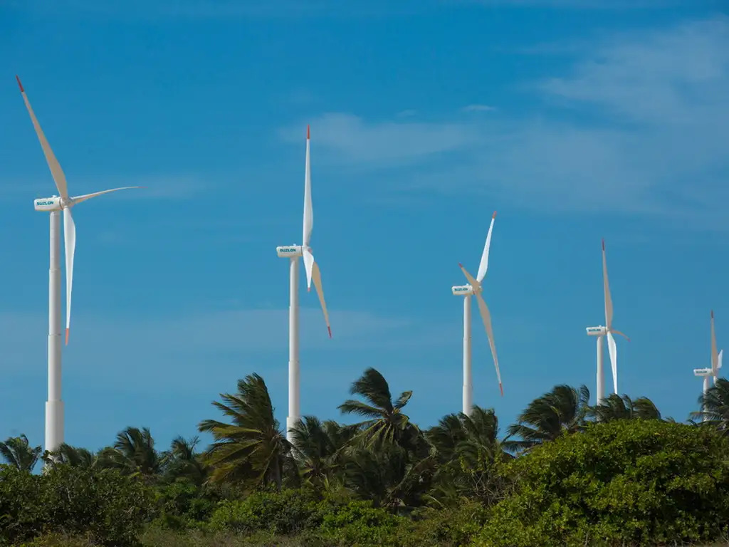 Usina de Energia Eólica (UEE) em Icaraí, no Ceará (CE)