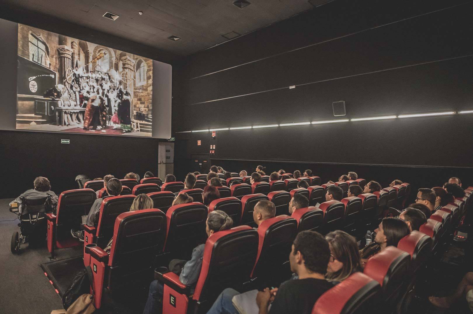 Sala do Cinema REAG Belas Artes, na Avenida da Consolação, em São Paulo (SP)