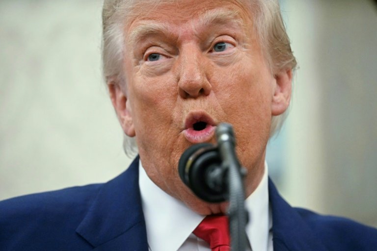 O presidente dos EUA, Donald Trump, em maio de 2025 - AFP