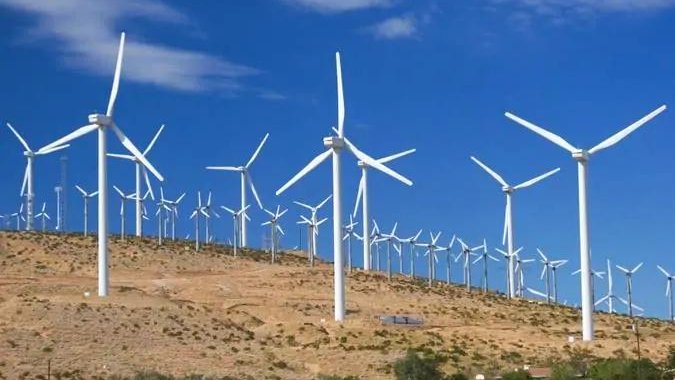 O parque de energia eólica Jaguara, em João Câmara, no Rio Grande do Norte; empreendimento foi construído pela State Grid Brazil Holding, subsidiária da chinesa State Grid Corporation