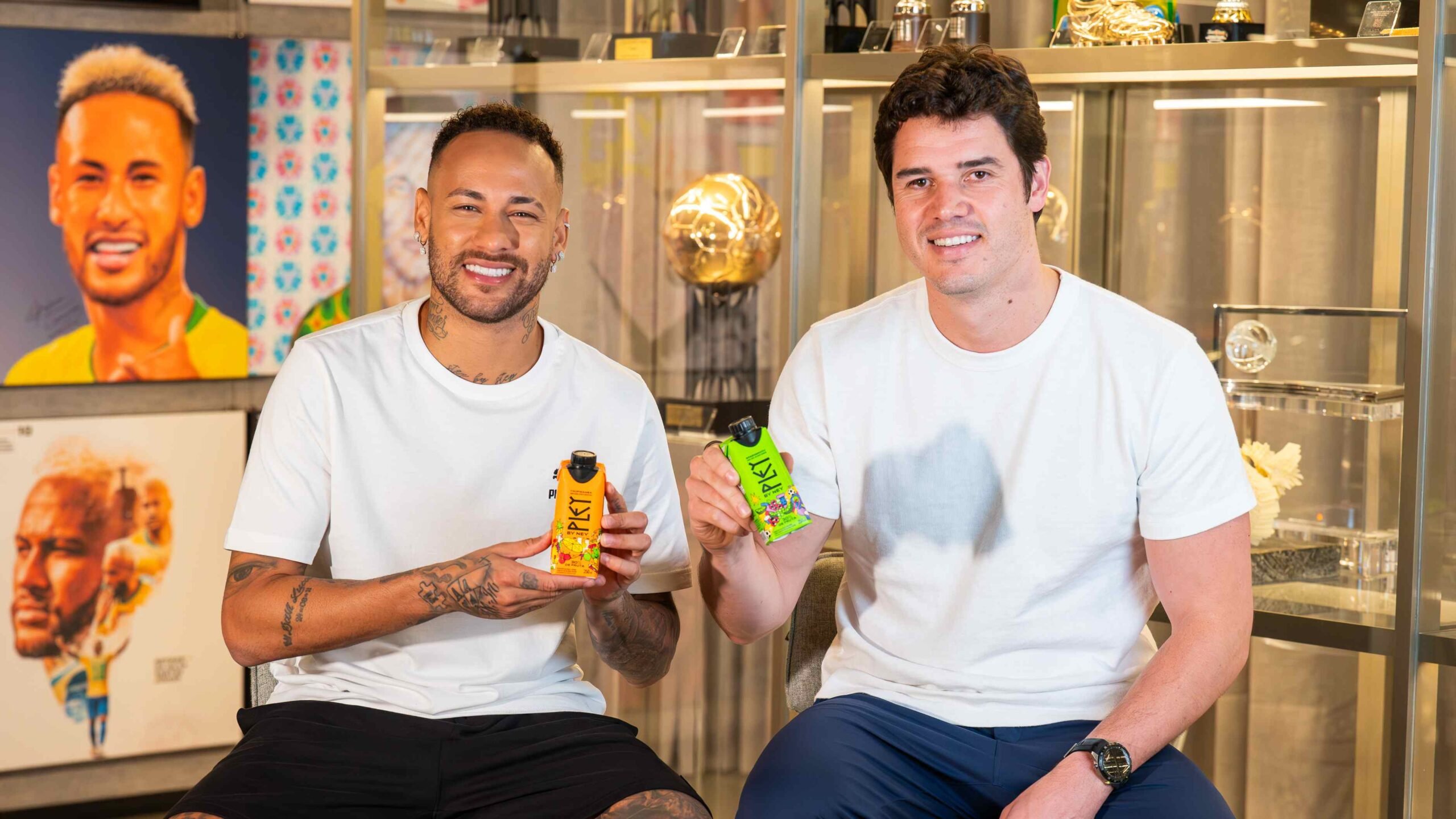 Tial lança nova categoria de bebidas assinada por Neymar Jr.