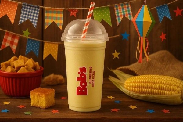 Milk shake de milho do Bob's