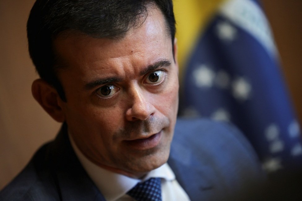 Secretário do Tesouro Nacional, Rogério Ceron, em entrevista à Reuters em Brasília 03/07/2025