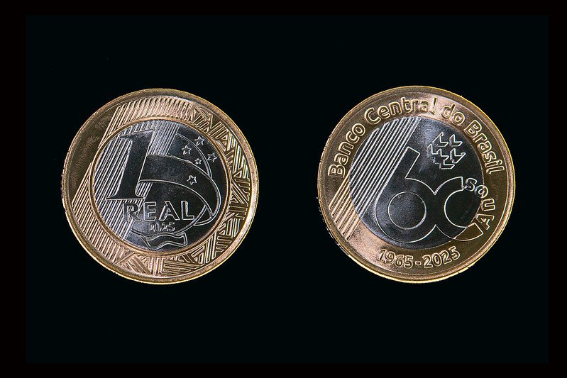 BC faz 60 anos e lança moeda de R$ 1 comemorativa; veja como é