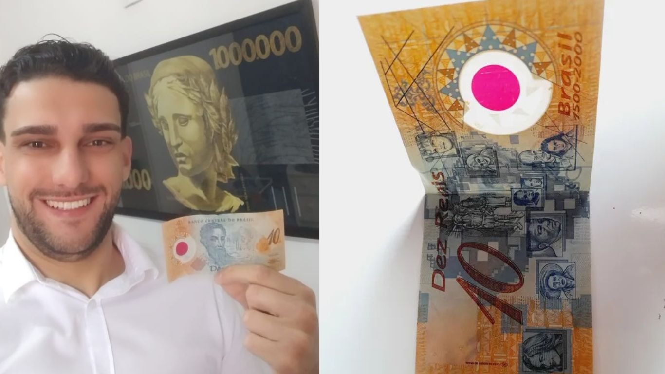 Nota de R$ 10 de plástico completa 25 anos e vira item de colecionador; quanto vale?