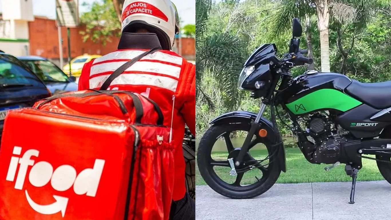 iFood vai lançar programa de aluguel de motos com a Mottu para atrair mais entregadores