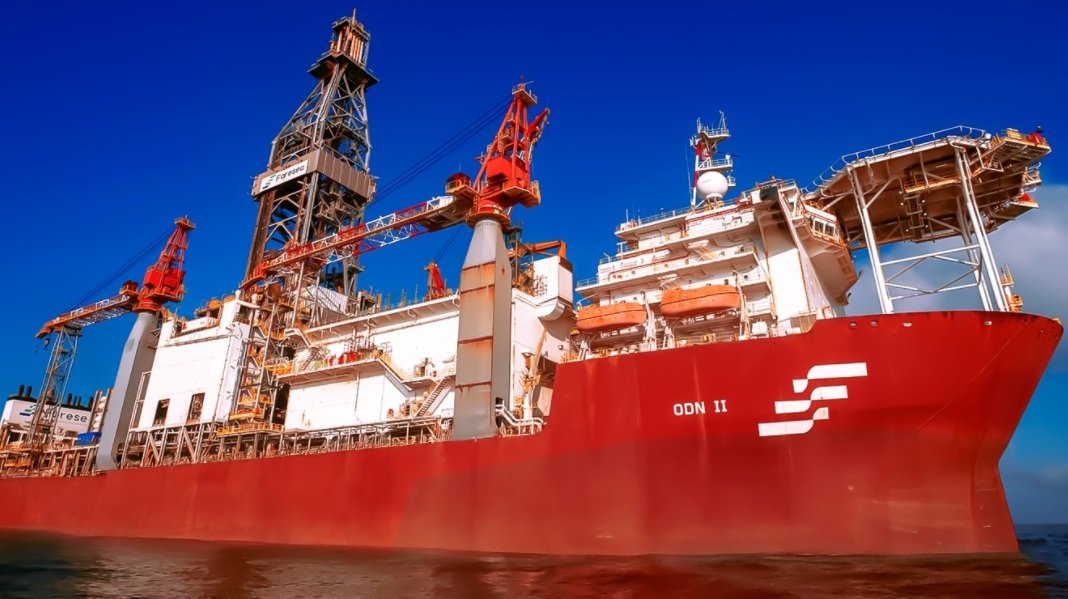 Sonda de perfuração NS-42, afretada pela Petrobras, será utilizada durante a Avaliação Pré-Operacional (APO)
