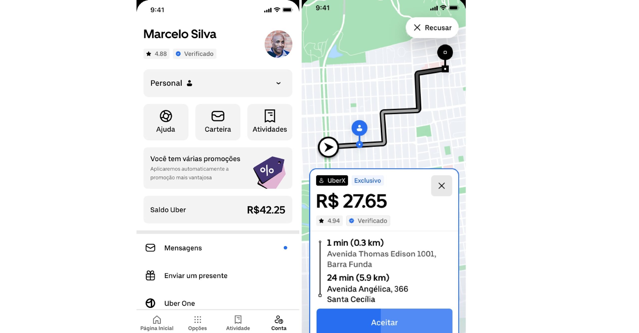 Uber agora tem selo de verificação para usuários; veja como conseguir