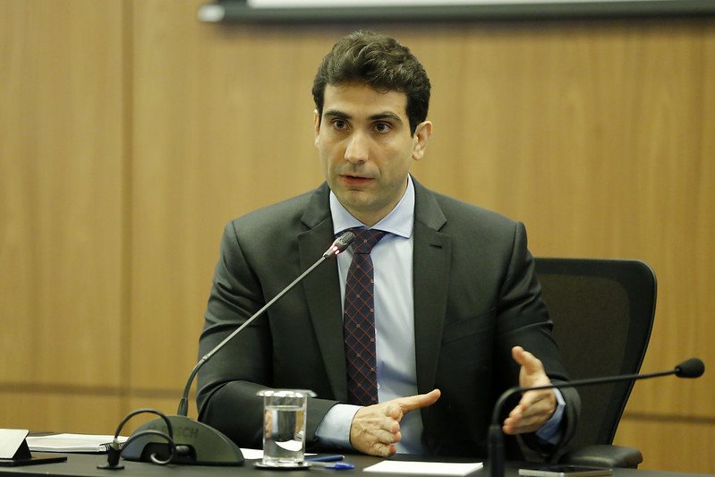 Gabriel Galípolo, Presidente do Banco Central, durante coletiva de imprensa; selic; juros; taxa de juros