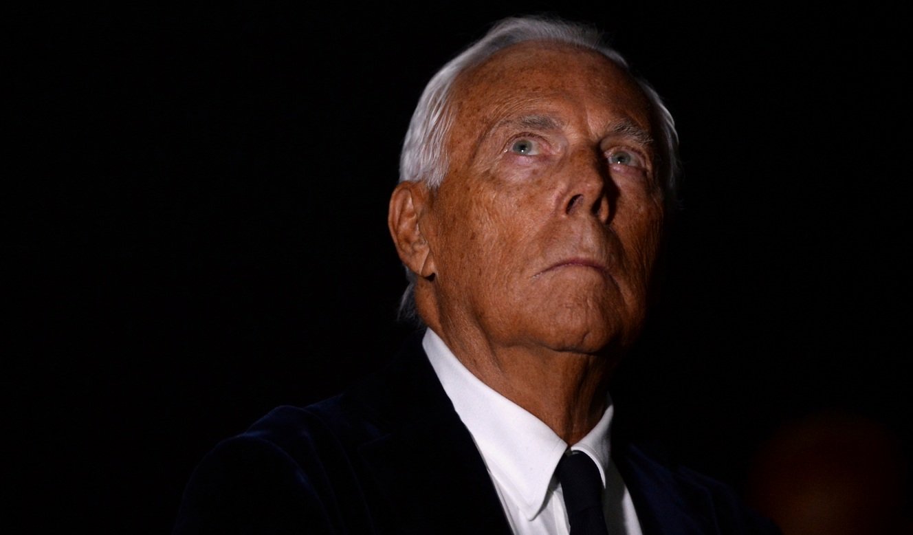Testamento de Armani pede que fatia da empresa seja vendida e lista compradores preferenciais