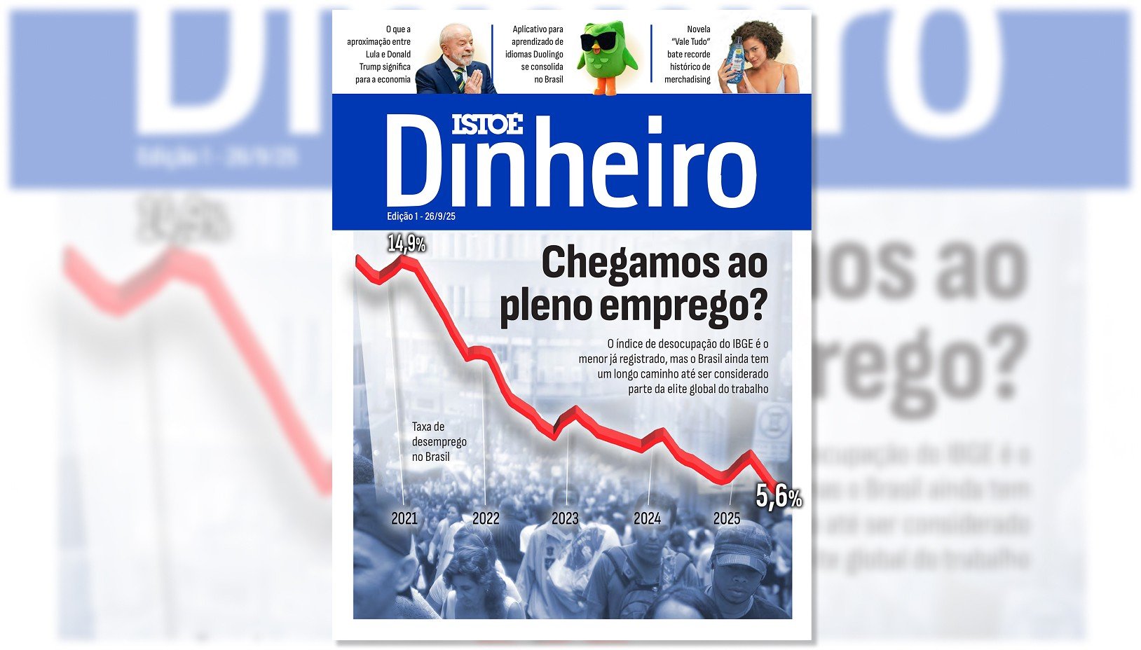 Leia em IstoÉ Dinheiro: Chegamos ao pleno emprego?