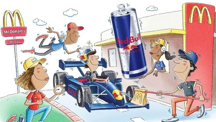 McDonald’s e Red Bull anunciam parceria inédita no Brasil (Crédito: Divulgação Red Bull / Agência Publicis Brasil e Agência Kastner)
