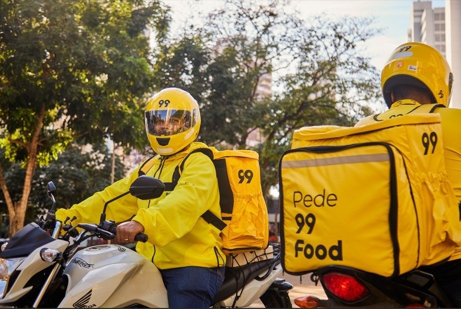 Entregadores da 99Food