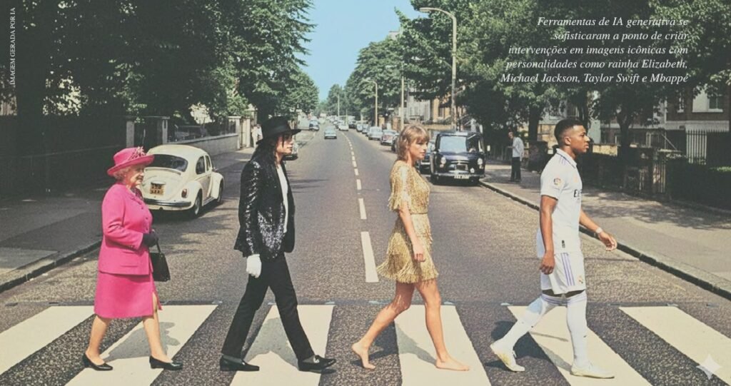 Ferramentas de IA generativa se sofisticaram a ponto de criar intervenções em imagens icônicas