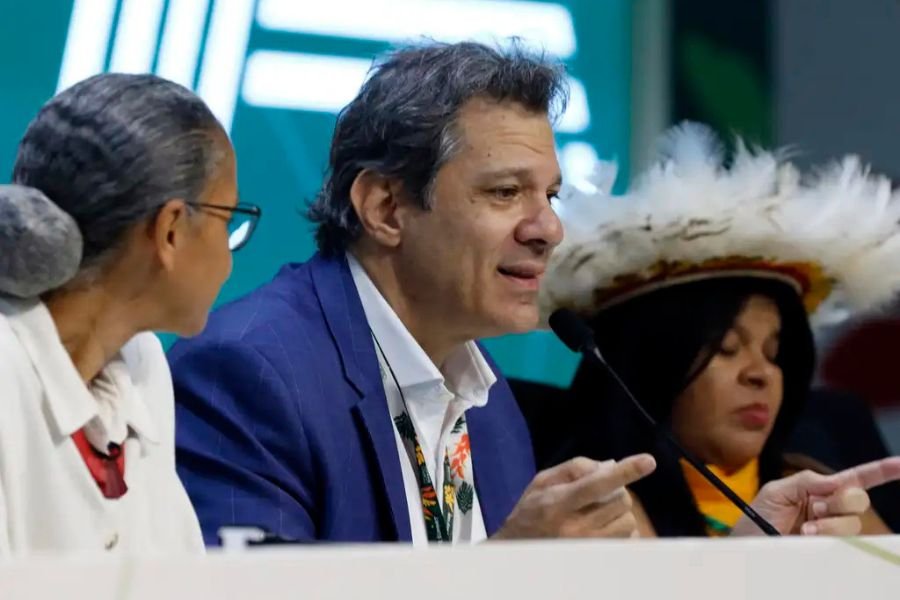 Brasil prefere taxação de super-ricos a ‘CPMF global’ para chegar em meta climática, diz Haddad