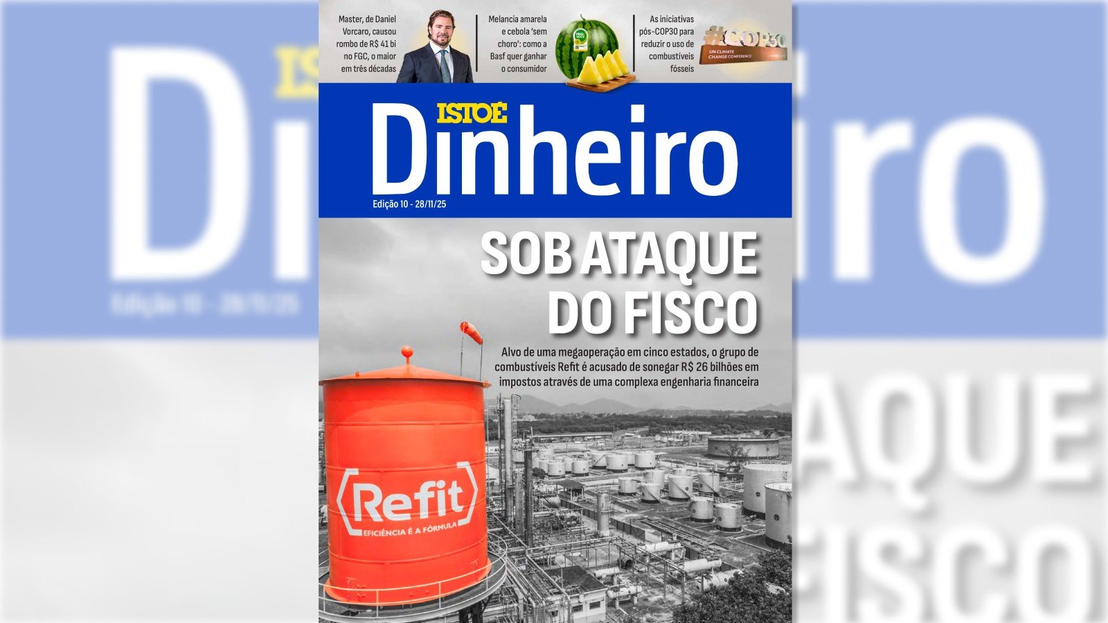 Leia em IstoÉ Dinheiro: Sob ataque do Fisco