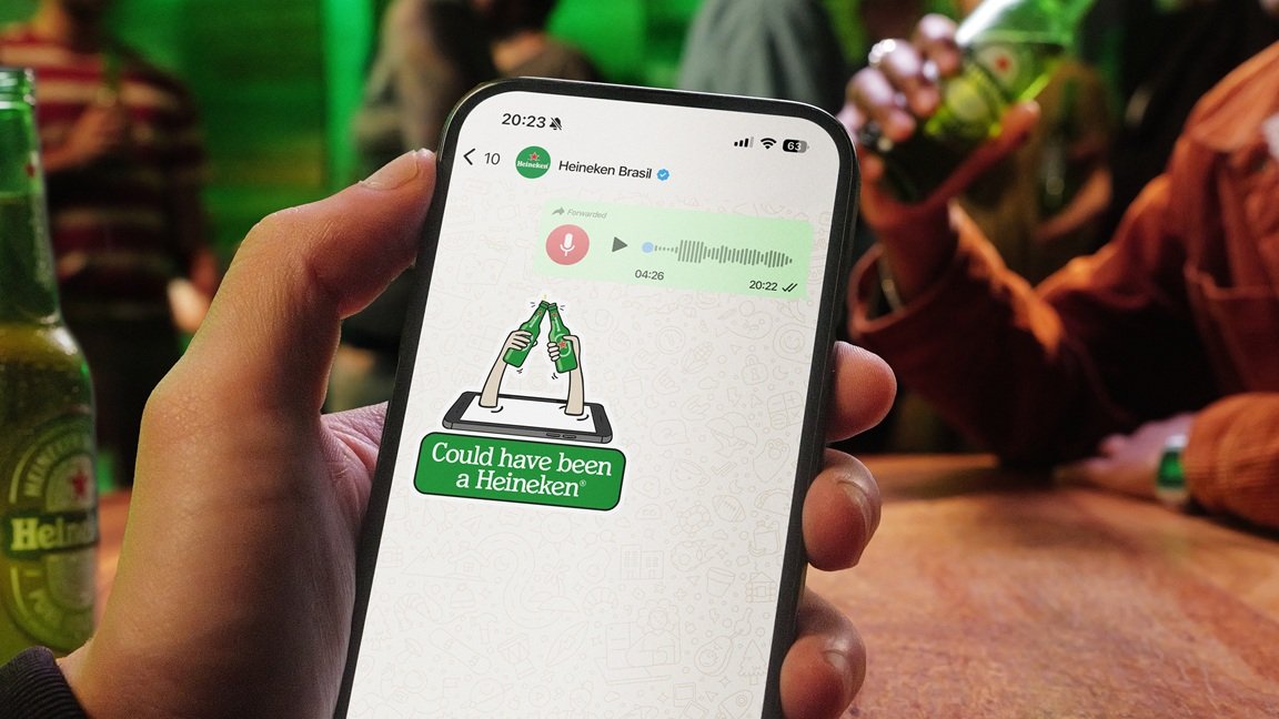 Heineken dá cerveja de graça para quem encaminhar áudio longo no WhatsApp; veja regras
