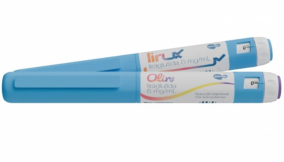 Liruz e Olire, versões da liraglutida da EMS