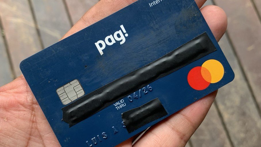 Cartão da Pag!, antigo nome do Will Bank