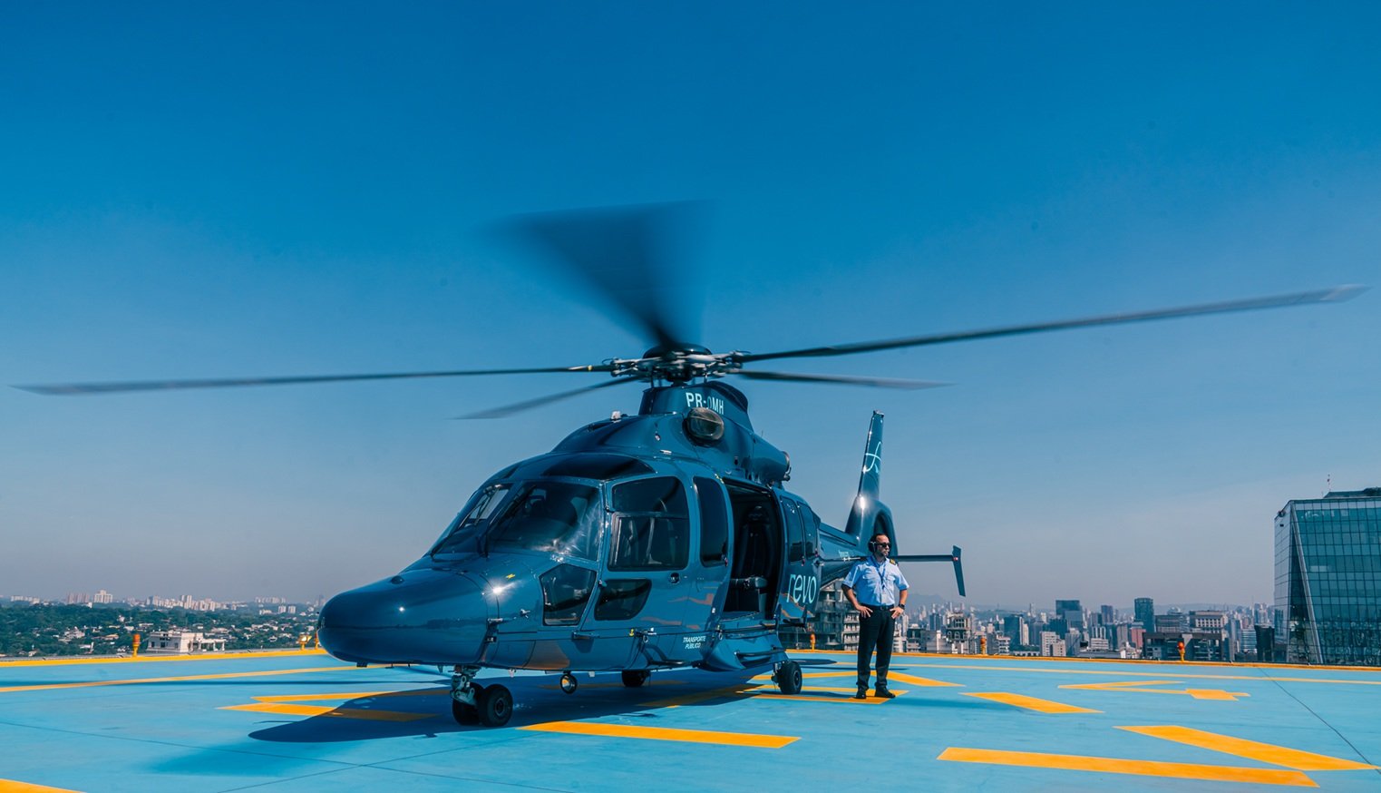 Atualmente a Revo já opera voos de helicóptero em São Paulo, com quatro rotas fixas. Em 2025, companhia teve aumento 'próximo de 200%' no faturamento, segundo o CEO