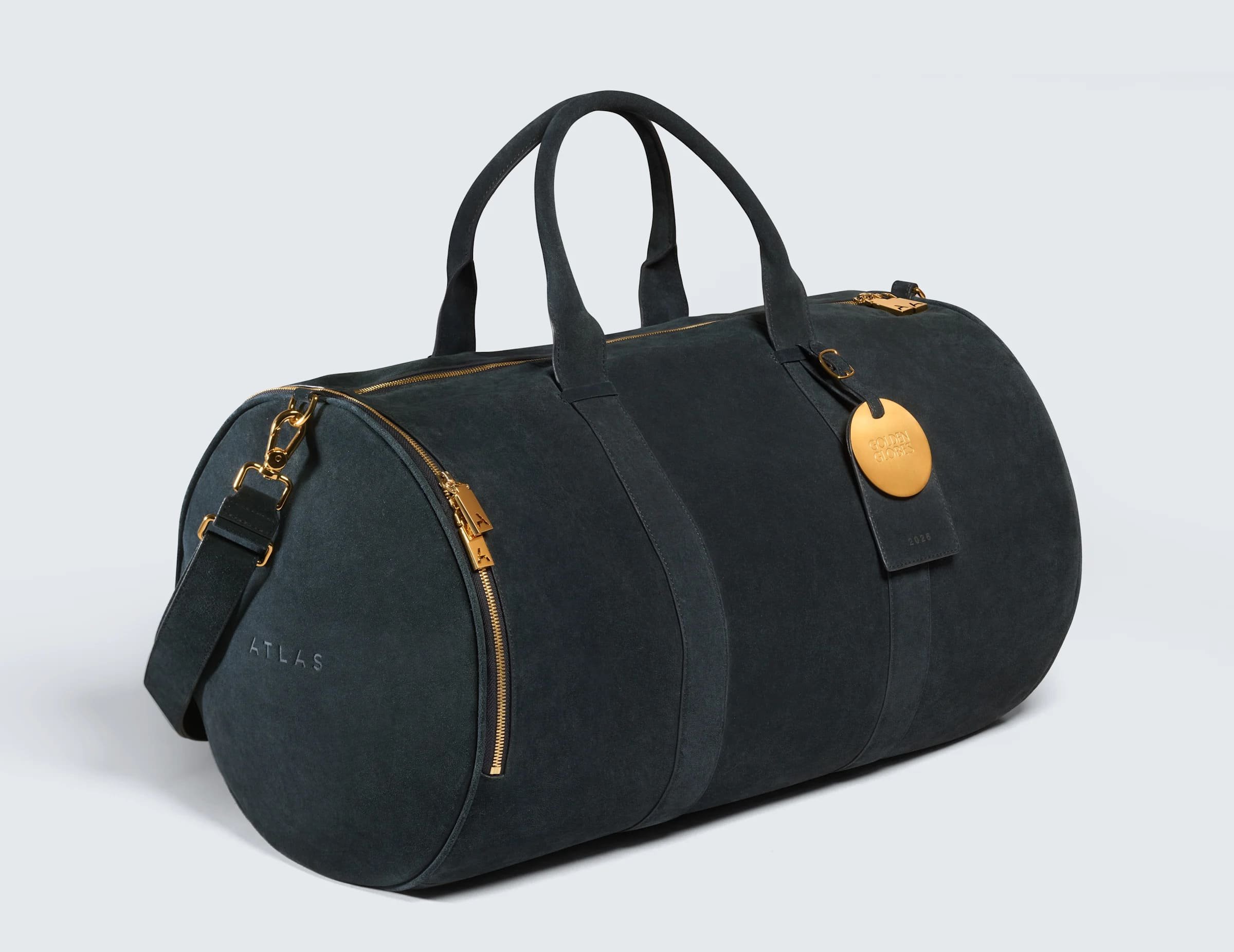 Atlas Signature Duffel Bag é parte fixa do pacote de presentes, sendo entregue a todos os vencedores e apresentadores do Globo de Ouro 2026