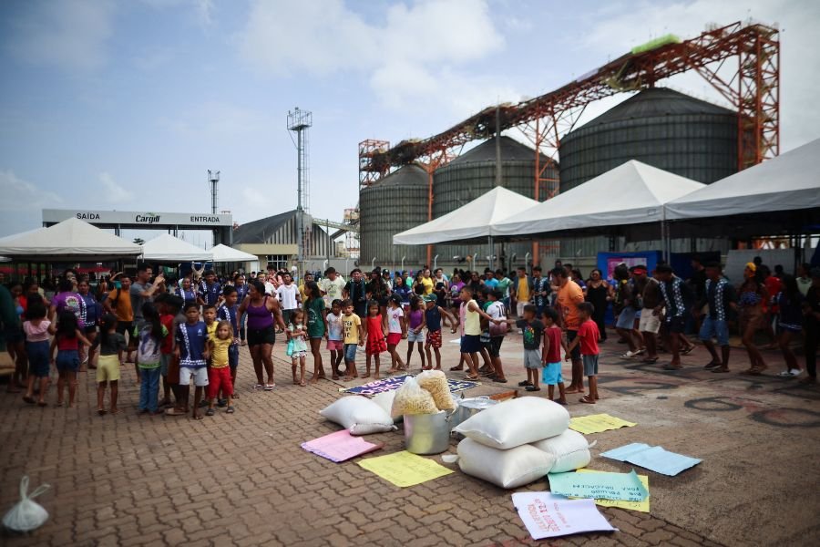 Governo anuncia revogação de decreto sobre hidrovias, e indígenas que ocupam Cargill no Pará comemoram