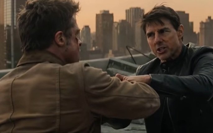 Cena de IA com Tom Cruise e Brad Pitt deixa Hollywood em pânico; veja vídeo